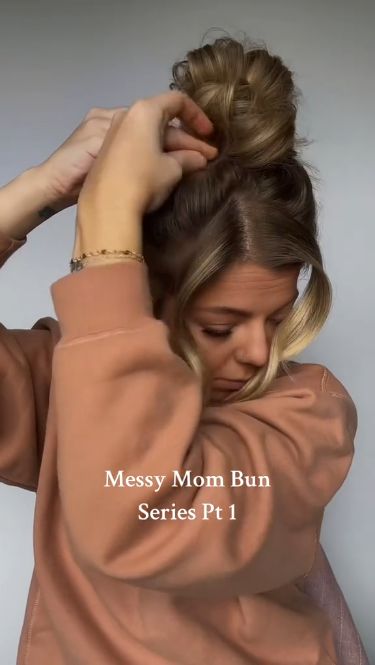 Easy Hair Styles| Everyday Hairstyles| Blonde Hair| Simple Hairstyles|Trending Hairstyles| 2024 Hair Up Hairstyles Everyday, Mum Hairstyle Long, Cute Bun For Medium Hair, Hair Up Styles Casual, Cute Easy Womens Hairstyles, Everyday Mom Hairstyles, Mom Summer Hairstyles, Messy Bun Ideas For Medium Hair, Messy Mom Bun