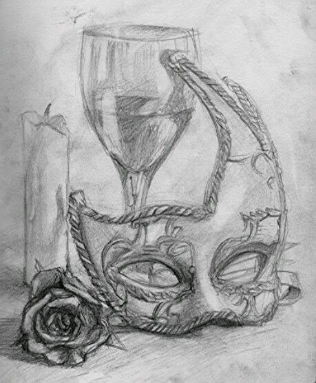 Still Life Drawing Aesthetic, Still Art Sketches, Still Life Art Drawing, Still Life Sketch Easy, Pencil Still Life Drawing, Vanitas Drawing, Still Life Pencil Sketch, Still Life Drawing Pencil, Still Life Pencil Drawing