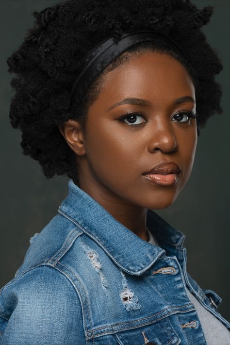 Headshot Hairstyles For Black Women, Commercial Headshots Women, Model Headshots Black Women, Black Women Headshots, Actor Headshots Women, Headshots Black Women, Headshots Acting Women, Great Headshots, Author Headshots Black Women