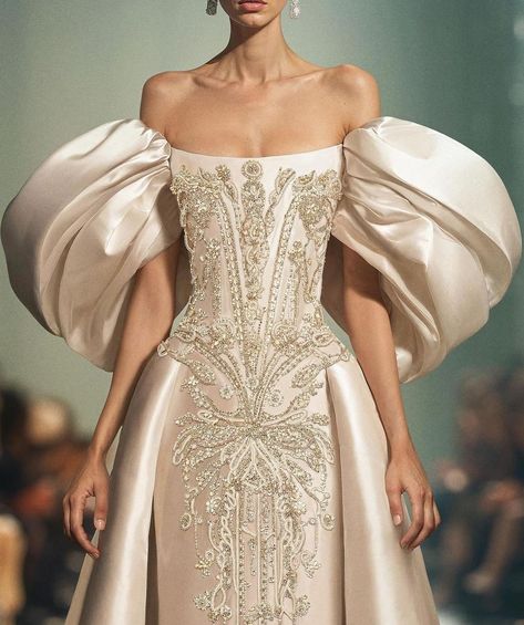 B R I D E • Instagram Saiid Kobeisy, Bridal Trends, Fashion Week 2024, Paris Haute Couture, Pretty Wedding Dresses, Couture Wedding Gowns, Bridal Musings, Dream Wedding Ideas Dresses, Fantasy Dress