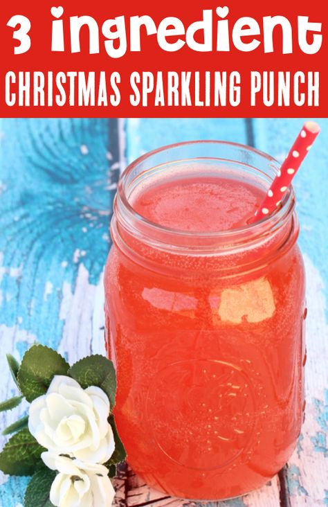 Easy Christmas Punch, Breakfast Punch, Christmas Party Punch, Easy Christmas Drinks, Punch Recipes For Kids, Sparkling Punch, Wedding Punch, Fruit Punch Recipe, Holiday Punch Recipe