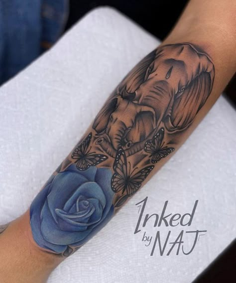 Tattoos With Color, Girly Sleeve Tattoo, Small Dope Tattoos, Skin Color Tattoos, Girl Thigh Tattoos, Cute Tattoos On Wrist, Arm Sleeve Tattoos For Women, Feminine Tattoo Sleeves, Hand Tattoos For Girls