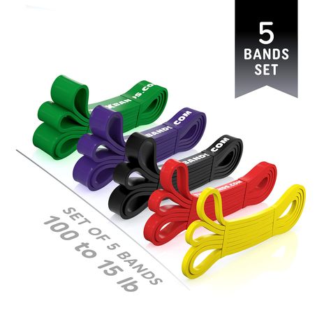 The x Bands Extra Strong Exercise Long Resistance Bands 41â€ Heavy Duty Rubber Loops for Fitness, Assisted Pull-Ups, Extreme Workout, Powerlifting, Crossfit Equipment - 1 Band or Set of 5 -- Want additional info? Click on the image. (This is an Amazon affiliate link) #crossfit Exercise Resistance Bands, Crossfit Equipment, Assisted Pull Ups, Workout Bands, Extreme Workouts, Strength Training Equipment, Resistance Band Exercises, Resistance Bands, Strength Workout