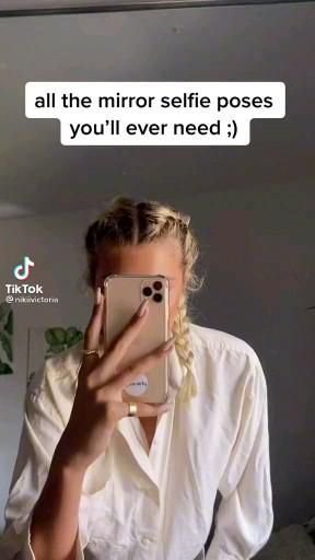 https://vm.tiktok.com/ZMRCHoK9A/ [Video] | Photography poses, Women photography poses, Fashion poses How To Take A Good Mirror Pic, Selfie Poses Ideas Mirror, How To Pose Mirror, How To Pose Mirror Selfie, Cute Mirror Selfie Ideas, How To Take Cute Mirror Pics, Poses Photo Mirror, How To Pose For Mirror Selfie, Poses To Do In The Mirror