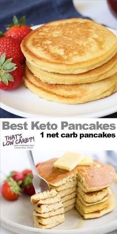 Best KETO Pancakes | Keto Diet Pancakes Low Carb, Best Keto Pancakes, Recipe Low Carb, Low Carb Pancakes, Keto Diet List, Postre Keto, Boiled Egg Diet Plan, Keto Pancakes, High Fat Foods