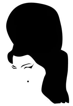 Tatuagens Amy Wallpaper, Amy Winehouse Tattoo Outline, Tattoo Of Amy Winehouse, Back To Black Tattoo Amy Winehouse, Amy Winehouse Artwork, Amy Winehouse Outline, Lgbt Tattoo, Embroidery Tshirt, Music Artwork