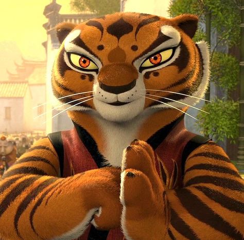 Tiger From Kung Fu Panda, Tigris Kung Fu Panda, Tiger Kung Fu Panda, Ice Age Tiger, Hear Me Out Girl Characters, Tigress Aesthetic, Hear Me Out Characters Girl, Kung Fu Panda Characters, Tigress Icon