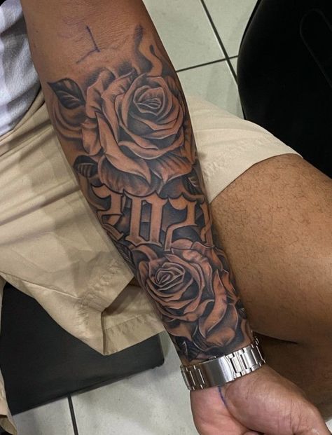 Meaningful Tattoos For Men, Arm Tattoos Black, Tattoo Homme, Tattoo Ideas Males, Half Sleeve Tattoos Forearm, Inner Forearm Tattoo, Rose Tattoos For Men, Cross Tattoo For Men, Men Tattoos Arm Sleeve