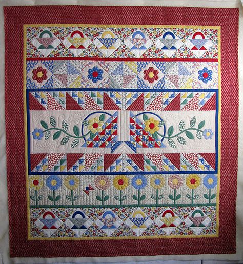 Garden Maze, Row Quilts, Row Quilt, Round Robin, Quilts Patterns, Medallion Quilt, Sampler Quilts, Miniature Quilts, Quilt Border