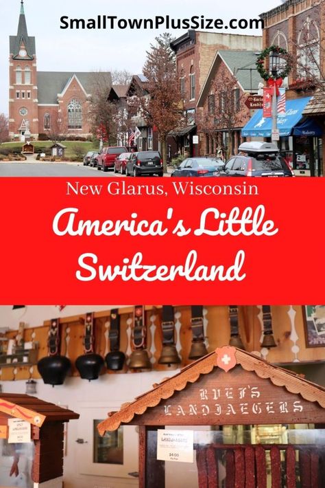 New Glarus New Glarus Wisconsin, Swiss Recipes, European Village, Road Trip Snacks, Wisconsin Travel, Brewing Company, Read News, 50 States, Travel Couple