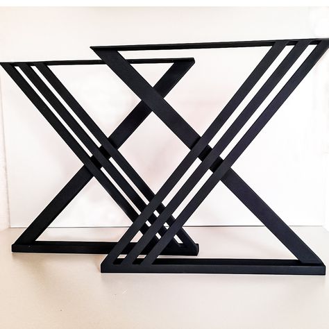 Shop my sale: 20% off. #etsy #brooklynartworkshop #etsyfinds #etsygifts #etsysale #etsycoupon #shopsmall https://etsy.me/3Gc89ts Metal Office Table, Table Base Design, Modern Table Legs, Industrial Table Legs, Industrial Legs, Dining Table Design Modern, Minimalist Table, Pc Table, Industrial Design Furniture