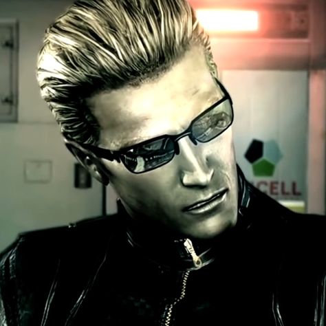 Albert Wesker Icons, Wesker Resident Evil, Resident Evil Wesker, Resident Evil 5, Albert Wesker, 7 Minutes, Having A Crush, Pretty And Cute