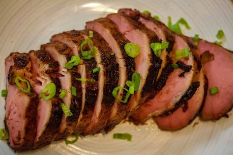 The Best Sous Vide Pork Tenderloin Recipe - Sous Vide Ways Char Siu Pork Tenderloin, Char Siu Pork Belly, Pork Tenderloin Sous Vide, Sous Vide Salmon Recipes, Paleo Pork Tenderloin, Sous Vide Pork, Cooking Pork Tenderloin, Sous Vide Steak, Char Siu Pork