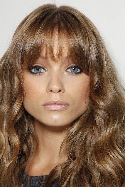 Level 6 hair color (dark blonde) Dark Golden Brown Hair, Longer Bangs, Big Bangs, Dark Ash Blonde Hair, Light Golden Brown Hair, Bangs Style, Pretty Lips, Golden Brown Hair Color, Dark Ash Blonde