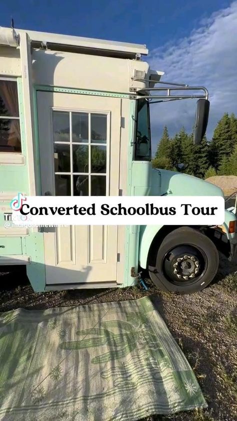 #yellowkitchencabinets, kitchenremodel, kitcheninspo, colorfulkitchen, modernkitchen, interiorstyling, kitchenmakeover, homedecorideas, kitcheninspiration, kitcheninterior Yellow Kitchen Cabinets, School Bus Tiny House, School Bus Camper, School Bus House, Converted School Bus, Short Bus, Camping Set Up, Bus House, Combi Volkswagen