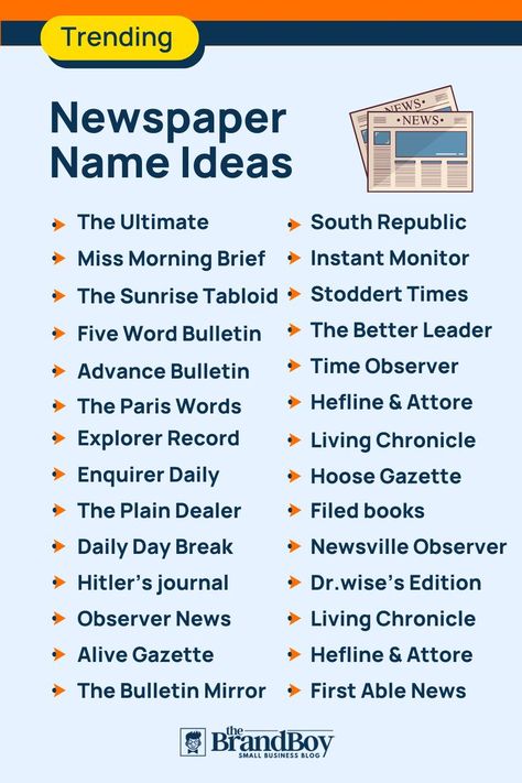 Newspaper Names Newspaper Names Ideas, Newspaper Vocabulary, Newspaper Ideas, Good Names, Newspaper Names, Math Classroom Posters, School Newspaper, Newspaper Report, Student Newspaper