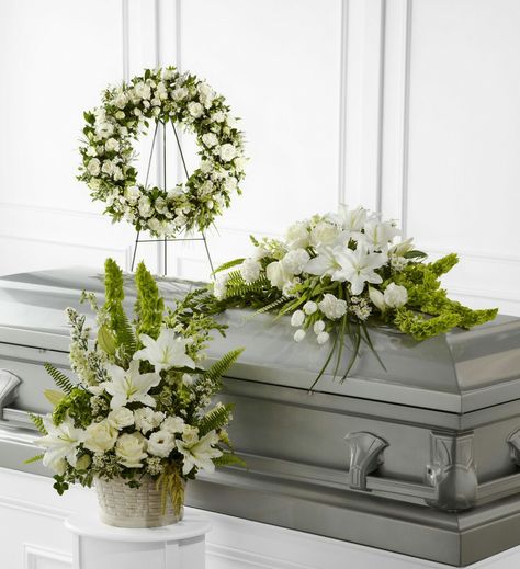 Condolence Flowers, Casket Flowers, White Flower Bouquet, Passion Flowers, Bouquet Images, Small Flower Arrangements, White Flower Arrangements, Table Flower Arrangements, Casket Sprays