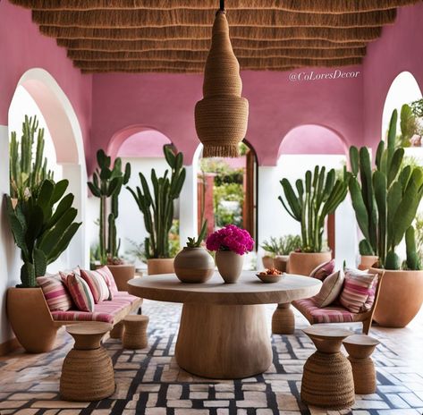 🇲🇽 My @gilherrera twist of Modern Mexican Hacienda Outdoor Dining with a Tulum Touch . At CoLores Decor Our team is constantly experimenting with textures & “WOW” styles for a UNIQUE statement design for any room…Introducing TOP 🇲🇽 MeXican Artisan Design & CATAPULTING our culture’s Talent through the vision of our founder, GiL Herrera @giLherrera ♥️ . You think you know MeXican Artisan Design, but you have NO IDEA how PASSIONATE , CREATIVE, MASTERFUL, & HARD-WORKING MY PEOPLE ARE. I, GiL He... Mexican Maximalist, Mexican House Decor, Modern Mexican Hacienda, Mexican Boho Decor, Mexican Backyard, Mexican Store, Modern Mexican Decor, Mexican Restaurant Decor, Modern Mexican Home