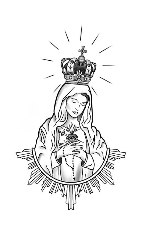 Maria Tattoo, Holly Pictures, Hand Tattoos For Girls, Mexican Culture Art, Spiritual Paintings, Jesus Tattoo, Don Bosco, Plant Tattoo, Forearm Tattoo Women