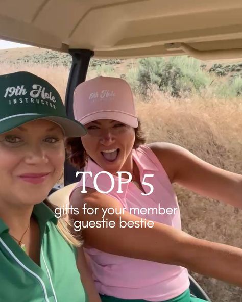 Looking for the perfect gift for your member-guestie bestie? We got you covered with our top 5 top gifts that will make your bestie smile. #golfgifts #teeprize #golfswag Sassy Women, Girls Golf, Top Golf, Golf Ball Markers, 5 Gifts, Hat Clips, Golf Tees, Ball Markers, Golf Gifts