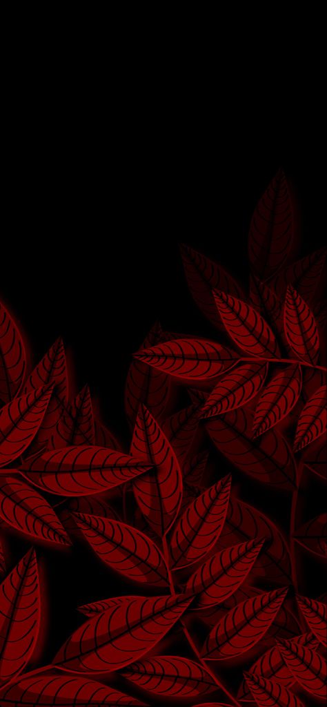 Red Leafs Aesthetic, Red And Black Aesthetic Background, Red Leaves Wallpaper, Creative Wallpapers, Brand Aesthetic, Tropical Wallpaper, Plant Wallpaper, Red Leaves, Leaf Background