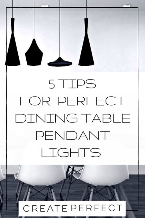 A handy guide to help you choose the perfect pendant lights for your  space - from modern contemporary statement pieces to rustic industrial  and chandeliers, singular or grouped - lighting can make or break a  space - check this out before you decide! #lighting #diningpendants  #chandeliers #copperlightshades #pendantlighting #createperfect Dining Room Lighting Over Table Modern, Dining Table Pendant Lights, Light Above Dining Table, Dining Room Lighting Over Table, Dinging Table, Dining Table Pendant, Dining Pendant Light, Table Trends, Dining Table Pendant Light