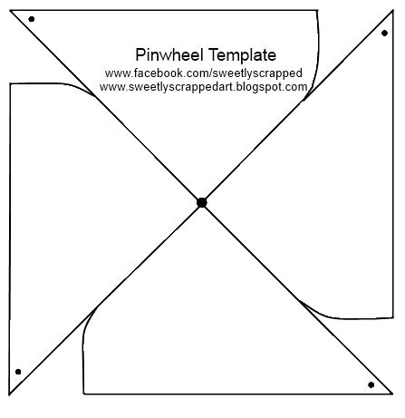 Make Your Own Pinwheels - DIY Template - CraftStylish Windmill Template Free Printable, Paper Windmill Template, How To Make A Pin Wheel, Poppy Pinwheel, Windmill Template, Pinwheel Template, Make A Pinwheel, Diy Pinwheel, 3d Templates