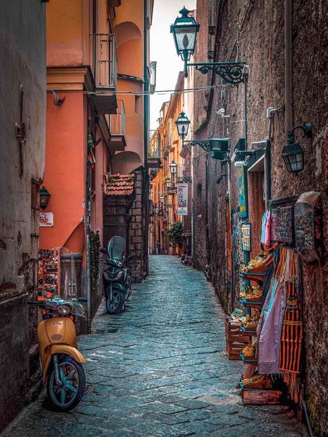 Italy Coastal Towns, Italian Coastal Towns, Italian City Aesthetic, Coastal Town Aesthetic, Italian Background, Italian Buildings, Old Town Italy, Coastal Italy, Writing Block