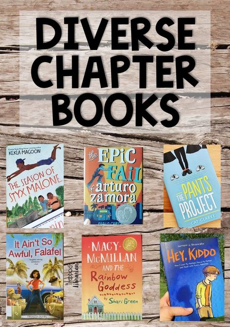 If you are looking for diverse chapter books to add to your collection for middle grade readers, I've got six recommendations for you. Give your students the experience of mirrors, windows, and… More Early Chapter Books, Study Activities, Card Engagement, Guided Reading Lessons, Elementary School Library, Reading Motivation, Cheap Ideas, Diverse Books, Middle Grade Books