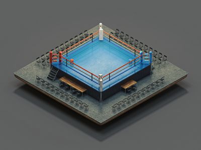 Boxing Ring Minecraft Boxing Ring, Minecraft Box, Boxing Rings, Boxing Ring, Gui Design, Batman Arkham City, Boxing Club, Minecraft Server, Dollhouse Diy