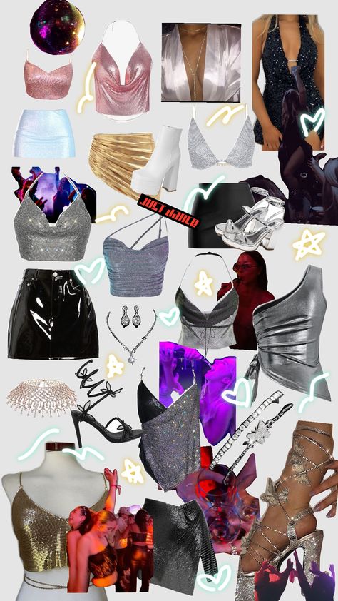 But I've got just enough, to get off in this club, have me a good time, before my time is up! #club #clubbingoutfit #clubbing #outfit #outfitaesthetic #aesthetic #outfitcollage Nightclub Outfit Ideas, Miami Outfits Night Club, Euphoria Outfits Aesthetic, Euphoria Themed Outfits, Euphoria Party Outfits, 2000s Club Outfits, Euphoria Aesthetic Outfits, Euphoria Themed Party Outfits, Y2k Club Outfits