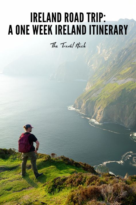 7 days in Ireland: one week Ireland itinerary - The Travel Hack Week In Ireland, Solo Road Trip, Ireland People, Backpacking Ireland, Ireland Culture, Kilkenny Castle, Ireland Hotels, Ireland Weather, Ireland Beach