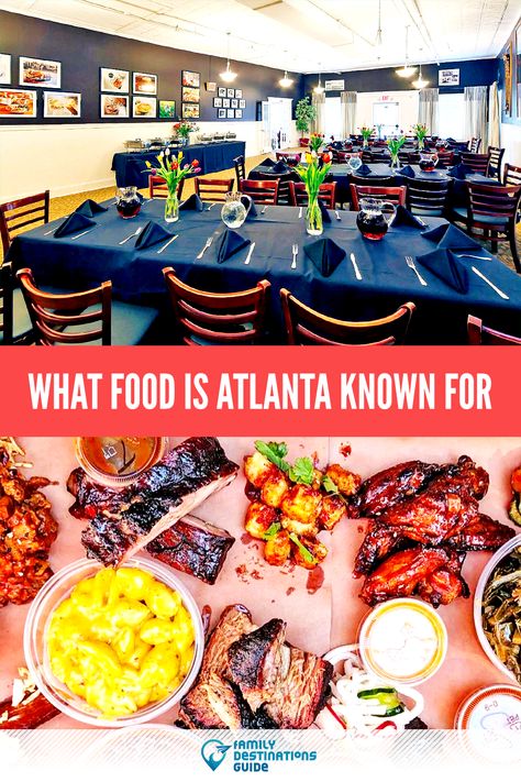 Food In Atlanta Georgia, Atlanta Themed Party, Southern Comfort Food, Atlanta Food, Fusion Dishes, Recipe Icon, Southern Dishes, Southern Cuisine, Comfort Food Southern