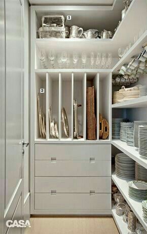 Cabinet And Shelves, Kitchen Islands Ideas With Seating, Pantry Layout, Kitchen Island Storage, Home Pantry, Pantry Room, Organized Pantry, Pantry Remodel, Pantry Cupboard