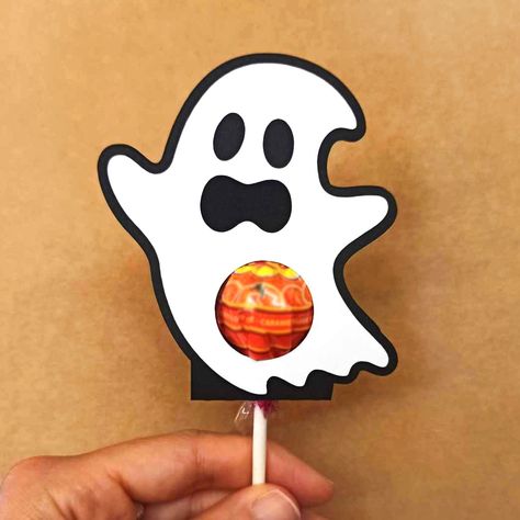 Ghost Birthday Party For Kids, Ghost Lollipops, Cute Lollipop, Two Ghosts, Lollipop Holder, Lollipop, Birthday Party Themes, All You Need Is, Halloween Party