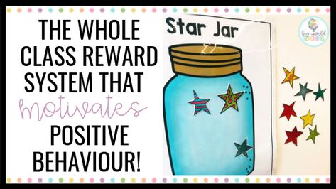 Big World Teaching: The Whole Class Reward System That Encourages Positive Behaviour! {FREEBIE} Whole Class Reward System, Galaxy Classroom, Kindergarten Behavior Management, Class Reward System, Kindergarten Behavior, Class Rewards, Whole Class Rewards, Classroom Reward System, Classroom Management Preschool