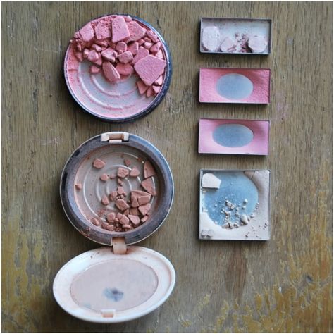 Reuse Your Old And Broken Make-up In 13 Ingenious Ways Fix Broken Makeup, Broken Makeup, Old Makeup, Things To Make, Contour Makeup, Fix You, Beauty Secrets, Beauty Make Up, Diy Beauty