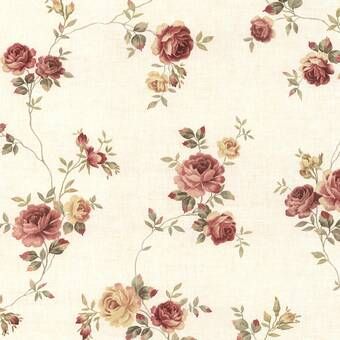 Victorian Home Decor, Victorian Wallpaper, Rose Vines, Vinyl Rolls, Beige Wallpaper, Wallpaper Rolls, Rustic Cottage, Visual Texture, Wallpaper Living Room