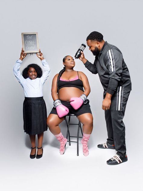 Maternity Shoot by M.A.D.E. by Glyde Basketball Maternity Shoot, Boxing Maternity Shoot, Creative Pregnancy Announcement Photos, Family Of 3 Maternity Pictures, Maternity Shoot Outfit, Maternity Picture Outfits, Maternity Photography Family, Maternity Photo Outfits, Bluff City