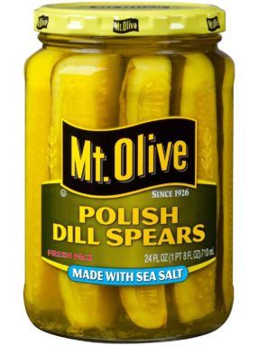 Dill Pickles, Dill Spears, Dill Chips & More - Mt. Olive Pickles Pickle Brands, Pickle Spears, Kosher Pickles, Kosher Dill Pickles, Sour Pickles, Best Pickles, Brine Chicken, Spicy Pickles, Olive Bread