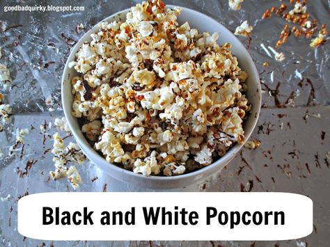 Black and White Popcorn (Copycat Recipe Popcorn Indiana)