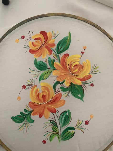 #fabric painting, #one stroke#round brush painting#easy flowers# Free Hand Flowers Painting, Round Brush Painting, Paint Designs For Suits, Free Hand Painting On Fabric, Easy Fabric Painting Designs, Fabric Painting Designs For Kurtis, Painting Easy Flowers, Paintings On Fabric, Handprint Flower