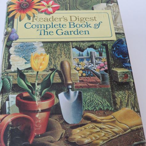 Vintage GARDEN Book by Readers Digest  Complete by shabbyshopgirls, $12.75 Growing Trees, Gift For Gardener, Backyard Gardening, Growing Veggies, Gardening Books, Gardening Flowers, Growing Succulents, Beauty Samples, Readers Digest