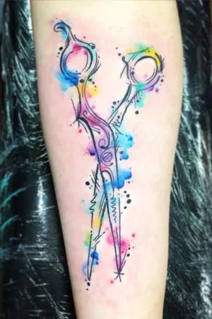 ‘watercolour’ in Tattoos • Search in +1.3M Tattoos Now • Tattoodo Hairstylist Tattoos Unique, Hair Shears Tattoo, Shears Tattoo With Flowers, Tattoos Hairstylist, Tattoos For Hairdressers, Haircutting Shears Tattoo, Hair Dresser Tattoos Scissors, Dog Groomer Tattoo, Shears Tattoo