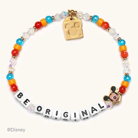 In my Disney Friendship Bracelet Era - Jewelry - Disney Eras, Little Words Project, Acrylic Bracelet, Disney Fine Jewelry, Enchanted Disney Fine Jewelry, Word Bracelet, Friend Bracelets, Be Original, Mom Jewelry