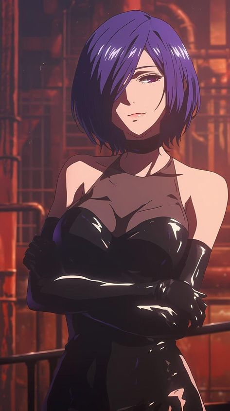 Touka Wallpaper, Tokyo Ghoul Wallpapers, Touka Kirishima, Aesthetic Goth, Tokyo Ghoul Kaneki, Anime Girlxgirl, Anime Sketch, Character Portraits, Anime Background