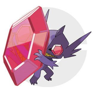 TRUST ME YOU DONT LNOW HOW FREAKED OUT I WAS WHEN I SAW THIS ONE LIKE OMC OMC OMC ITS SO COOL AN I LOVE IT AND I LOVE LOVE LOVE SABELEYE SO MUCH YAY Mega Sableye, Sableye Pokemon, Mega Evolution Pokemon, Pokemon Omega Ruby, Pokemon Wiki, Pokemon Original, Ghost Type Pokemon, Ghost Pokemon, Mega Pokemon