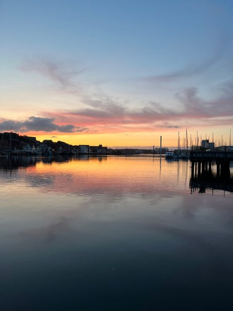 #germany #flensburg #erasmus #harbour #sunset Germany