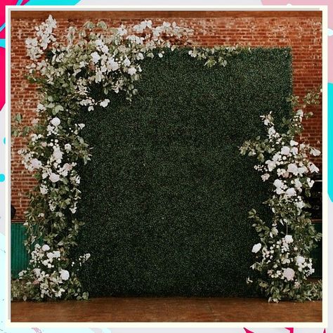 Looking to transform your wedding venue? Check out these 9 stunning flower wedding backdrop ideas that will leave your guests in awe. From cascading floral arches to romantic flower walls, these backdrops will create a picture-perfect setting for your special day. Get inspired and bring a touch of elegance to your wedding with these breathtaking flower arrangements. Greenery Wall Ideas Wedding, Green Backdrop Wedding Floral Wall, Photo Background Wedding Booth Ideas, Diy Wedding Greenery Backdrop, Greenery Backdrop Ideas, Bridal Shower Greenery Wall, Diy Greenery Wall Backdrop, Green Wall Wedding Backdrop, Greenery Photo Backdrop