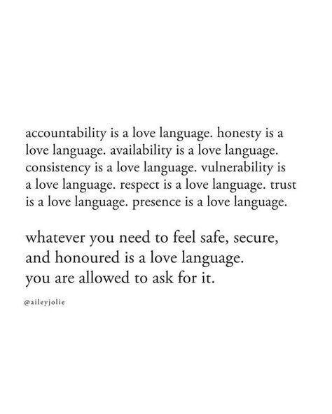 Ailey Jolie, MCP, MA | Therapist on Instagram: "Be honest with yourself what do you need from your beloved to feel cherished, loved and honoured. Once you know… ask for it." Honest Feelings Quotes, Cherish Loved Ones Quotes, Honest Relationship Quotes, Being Honest With Yourself Quotes, What Do I Mean To You, How Do You Know Someone Loves You, I Need To Be Loved Quotes, When You Know You Know Quotes Love, Being Honest Quotes Relationships